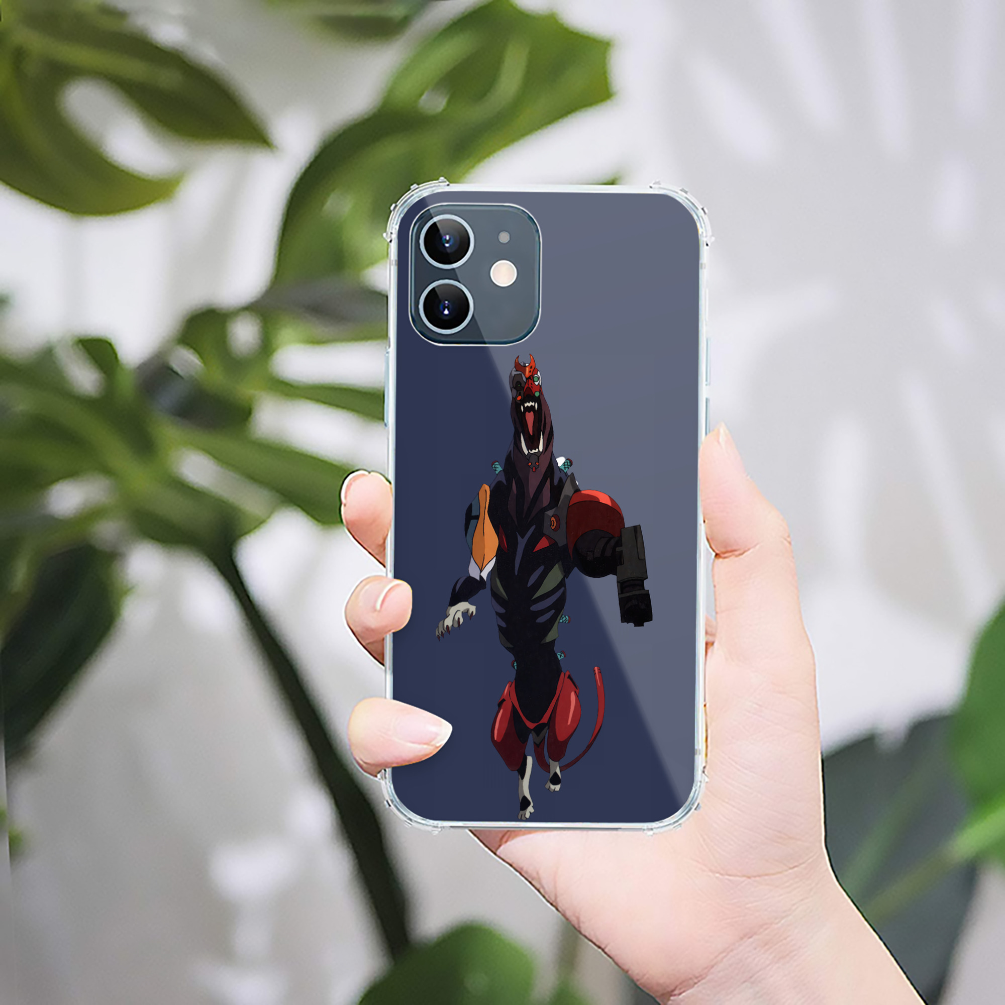 （画像用） EVA 新世紀エヴァンゲリオン 【iPhone 12シリーズ対応】透明スマホケース（クリアソフトケース）